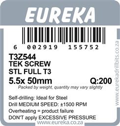 T3Z544 - Tek Screw Steel Full | Eureka DIY Solutions Pty Ltd